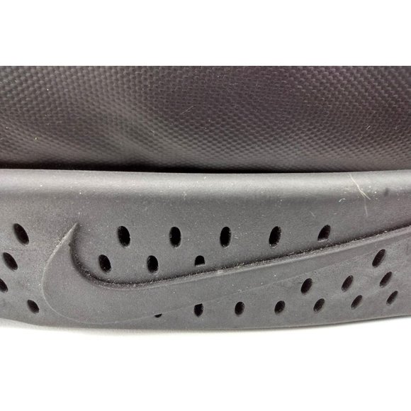 Nike Hard Plastic Liner Insulated Lunchbox w/ Handle Zippers 10 Inch Holds Food - Picture 8 of 13